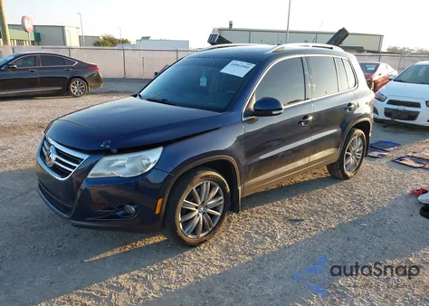 2011 Volkswagen Tiguan Se из США, поврежденный, VIN WVGAV7AX9BW546379